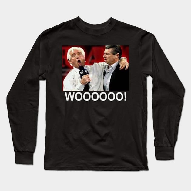 WOOO Ric Flair Long Sleeve T-Shirt by Anespen